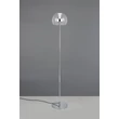 Trio FLYNT állólámpa fém, üveg, króm, áttetsző, LED, 11W, 2300-3000-4000K, 1150Lm - 431610106