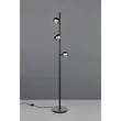 Trio ORBIT állólámpa fém, fekete, nikkel, LED, 8W, 800lm, 2300K-3000K-4000K - 444410307