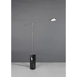 Trio FIORE asztali lámpa márvány, fém, fekete, króm, LED, 10W, 1200lm, 2300K-3000K-4000K - 454610107