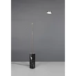 Trio FIORE asztali lámpa márvány, fém, fekete, króm, LED, 10W, 1200lm, 2300K-3000K-4000K - 454610107