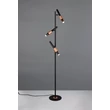 Trio IKARIS állólámpa fém, fekete, LED, 4.5W, 450lm, 2300K-3000K-4000K - 455310332