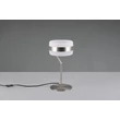 Trio DIOS asztali lámpa fém, akril, nikkel, fehér, LED, 8W, 2300-3000-4000K, 950Lm - 531410107