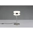 Trio DIOS asztali lámpa fém, akril, nikkel, fehér, LED, 8W, 2300-3000-4000K, 950Lm - 531410107