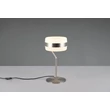 Trio DIOS asztali lámpa fém, akril, nikkel, fehér, LED, 8W, 2300-3000-4000K, 950Lm - 531410107