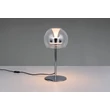 Trio FLYNT asztali lámpa fém, üveg, króm, LED, 8W, 2300-3000-4000K, 880Lm - 531610106