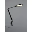 Trio SERVO asztali lámpa fém, műanyag, fekete, LED, 13.5W, 3000-4200-6500K, 1400Lm - 535810132