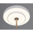 Trio KEATON asztali lámpa fém, műanyag, szürke, fehér, LED, 12W, 2300-3000-4000K, 1400Lm - 540210176