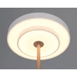 Trio KEATON asztali lámpa fém, műanyag, szürke, fehér, LED, 12W, 2300-3000-4000K, 1400Lm - 540210176