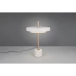 Trio KEATON asztali lámpa fém, műanyag, szürke, fehér, LED, 12W, 2300-3000-4000K, 1400Lm - 540210176