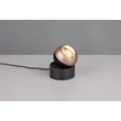 Trio ORBIT asztali lámpa fém, fekete, kávé, LED, 5W, 500lm, 2300K-3000K-4000K - 544410132