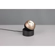 Trio ORBIT asztali lámpa fém, fekete, kávé, LED, 5W, 500lm, 2300K-3000K-4000K - 544410132