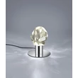 Trio VERANO asztali lámpa fém, kristály, króm, áttetsző, LED, 6.5W, 800lm 2300K-3000K-4000K - 554510106