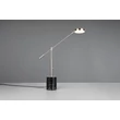 Trio FIORE asztali lámpa márvány, fém, fekete, króm, LED, 10W, 1200lm, 2300K-3000K-4000K - 554610107