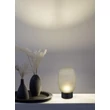 Trio FACETTE asztali lámpa fém, üveg, fekete, zöld, LED, 1W, 140lm, 3000K - 564210115