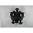 Trio LUMINA mennyezet lámpa fém, üveg, fekete, króm, E14 - 617030532
