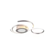 Trio JIVE mennyezet lámpa fém, nikkel, LED, 2700K-6000K, 36W, 4300lm - 623410207