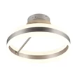 Trio DIOS mennyezet lámpa fém, akril, nikkel, fehér,barna,  LED, 21W, 2300-3000-4000K, 2400Lm - 631410107