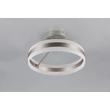 Trio DIOS mennyezet lámpa fém, akril, nikkel, fehér,barna,  LED, 21W, 2300-3000-4000K, 2400Lm - 631410107