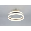 Trio DIOS mennyezet lámpa fém, akril, nikkel, fehér,barna,  LED, 21W, 2300-3000-4000K, 2400Lm - 631410107