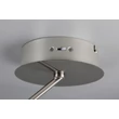 Trio DIOS mennyezet lámpa fém, akril, nikkel, fehér,barna,  LED, 21W, 2300-3000-4000K, 2400Lm - 631410107