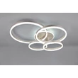 Trio DRAKE mennyezet lámpa fém, akril, nikkel, fehér, LED, 50W, 2700 -6500K, 5850Lm - 632210407