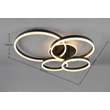 Trio DRAKE mennyezet lámpa fém, akril, fekete, fehér, LED, 50W, 2700 -6500K, 5850Lm - 632210432