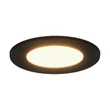 Trio HIMAL beépíthető spot fém, műanyag, fekete, LED, 3.5W, 2700-4000K, 450Lm, IP65 - 635110102