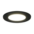 Trio HIMAL beépíthető spot fém, műanyag, fekete, LED, 3.5W, 2700-4000K, 450Lm, IP65 - 635110102