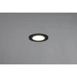 Trio HIMAL beépíthető spot fém, műanyag, fekete, LED, 3.5W, 2700-4000K, 450Lm, IP65 - 635110102