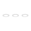 Trio HIMAL beépíthető spot fém, műanyag, fehér, LED, 3x 3.5W, 2700-4000K, 3x 450Lm, IP65 - 635110301