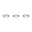 Trio HIMAL beépíthető spot fém, műanyag, nikkel, LED, 3x 3.5W, 2700-4000K, 3x 450Lm, IP65 - 635110307