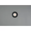 Trio LAMONT beépíthető spot fém, műanyag, fekete, LED, 6.5W, 3000K, 650Lm,IP65 - 635310132