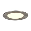 Trio VIRUNGA beépíthető spot fém, műanyag, nikkel, LED, 6W, 2300-3000-4000K, 900Lm,IP44 - 635410107