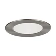 Trio VIRUNGA beépíthető spot fém, műanyag, nikkel, LED, 6W, 2300-3000-4000K, 900Lm,IP44 - 635410107