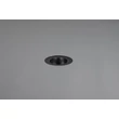 Trio VIRUNGA beépíthető spot fém, műanyag, fekete, LED, 6W, 2300-3000-4000K, 900Lm,IP44 - 635410132