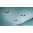 Trio VIRUNGA beépíthető spot fém, műanyag, fekete, LED, 6W, 2300-3000-4000K, 900Lm,IP44 - 635410132