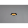 Trio VIRUNGA beépíthető spot fém, műanyag, fekete, LED, 6W, 2300-3000-4000K, 900Lm,IP44 - 635410132