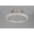Trio AMADOR mennyezet lámpa fém, műanyag, nikkel, fehér, LED, 34W, 2300-3000-4000K, 4000Lm - 635510107