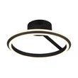 Trio AMADOR mennyezet lámpa fém, műanyag, fekete, fehér, LED, 34W, 2300-3000-4000K, 4000Lm - 635510132