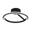 Trio AMADOR mennyezet lámpa fém, műanyag, fekete, fehér, LED, 34W, 2300-3000-4000K, 4000Lm - 635510132