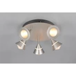 Trio ROMEO mennyezet lámpa fém, műanyag, nikkel, LED, 35W, 2300-3000-4000K, 3500Lm - 637010507