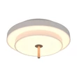 Trio KEATON mennyezet lámpa fém, akril, szürke, fehér, LED, 34.5W, 2300-3000-4000K, 4000Lm - 640210176