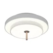 Trio KEATON mennyezet lámpa fém, akril, szürke, fehér, LED, 34.5W, 2300-3000-4000K, 4000Lm - 640210176