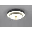 Trio KEATON mennyezet lámpa fém, akril, fekete, arany, fehér, LED, 34.5W, 2300-3000-4000K, 4000Lm - 640210180