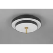 Trio KEATON mennyezet lámpa fém, akril, fekete, arany, fehér, LED, 34.5W, 2300-3000-4000K, 4000Lm - 640210180