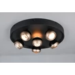 Trio ORBIT mennyezet lámpa fém, fekete, barna, LED, 40W, 2300-3000-4000K, 4700Lm - 644410632