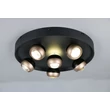 Trio ORBIT mennyezet lámpa fém, fekete, barna, LED, 40W, 2300-3000-4000K, 4700Lm - 644410632