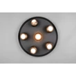 Trio ORBIT mennyezet lámpa fém, fekete, barna, LED, 40W, 2300-3000-4000K, 4700Lm - 644410632