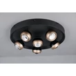 Trio ORBIT mennyezet lámpa fém, fekete, barna, LED, 40W, 2300-3000-4000K, 4700Lm - 644410632
