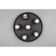 Trio ORBIT mennyezet lámpa fém, fekete, barna, LED, 40W, 2300-3000-4000K, 4700Lm - 644410632